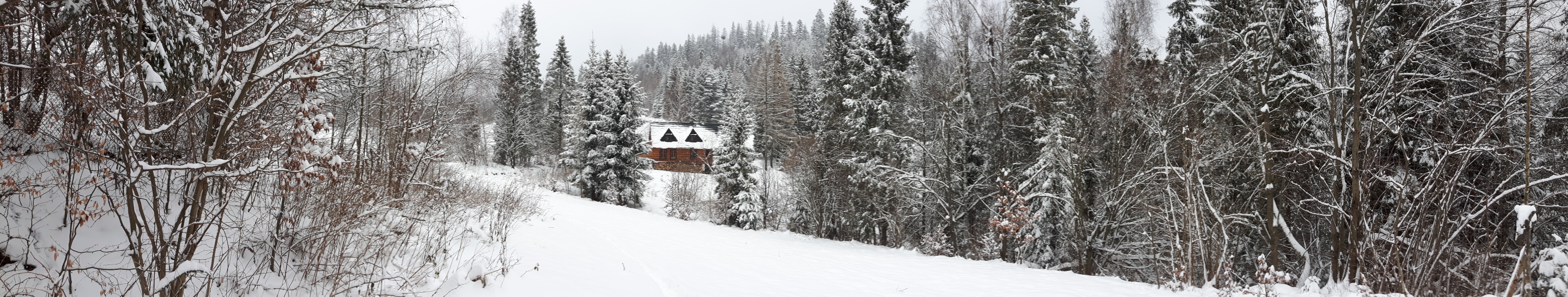Panorama gór przy Bacówce